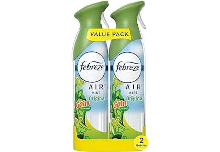Febreze Air Freshener Spray 2-Pack