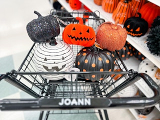 Halloween decor at Joann Fabrics