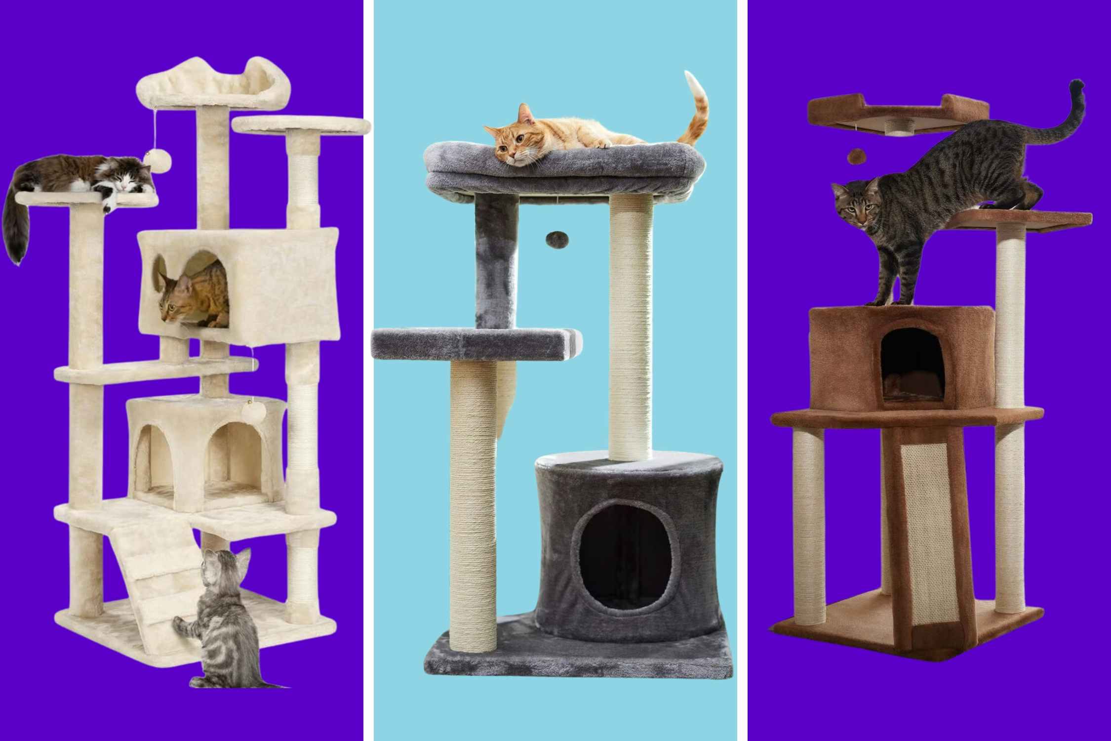 Large Cat Trees, Starting at $29.99 at Chewy (Reg. $60+)