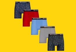 champion boys boxer briefs stock image collage