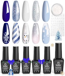 Gel Nail Polish 8-Piece Set