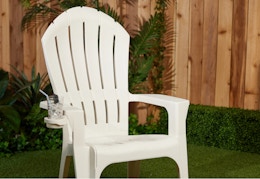 Lowe’s Has Stackable Adirondack Chairs With Cupholders for Under $30 card image