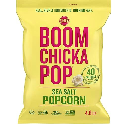 2 BOOMCHICKAPOP Sea Salt Popcorn