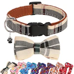 Dog Collar with Bow Tie