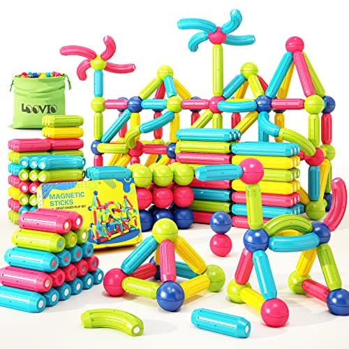 Kids' Magnetic Building Blocks