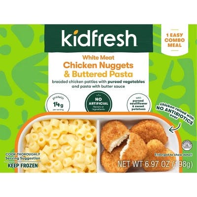 2 Kidfresh Frozen Meals