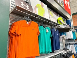 Under Armour retail shorts section jan 1