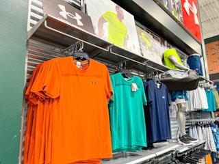 Under Armour retail shorts section jan 1