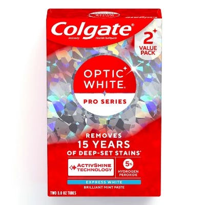 Colgate Optic White Toothpaste 2-Pack