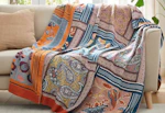 Peace Nest Cotton Boho Throw Blanket