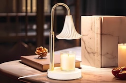 This Candle Warmer Lamp Is Just $12 on Amazon card image