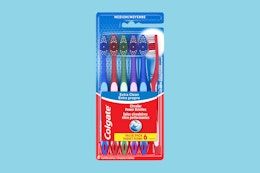 Colgate Toothbrush 6-Pack, Just $4.22 on Amazon ($0.70 per Toothbrush) card image