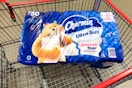 costco charmin ultra soft toilet paper 30 ct in cart