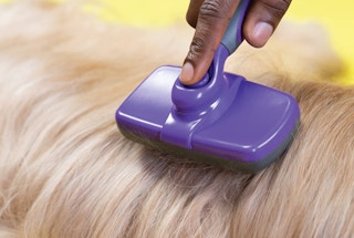 Pet Self-Cleaning Slicker Brush