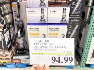 costco eurek dashsprint anti tangle upright vacuum 1682434295 1682434295