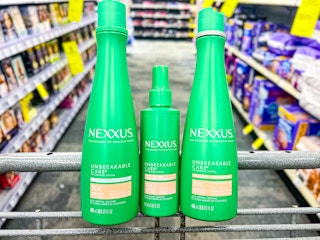 nexxus shampoo conditioner and styler in cart