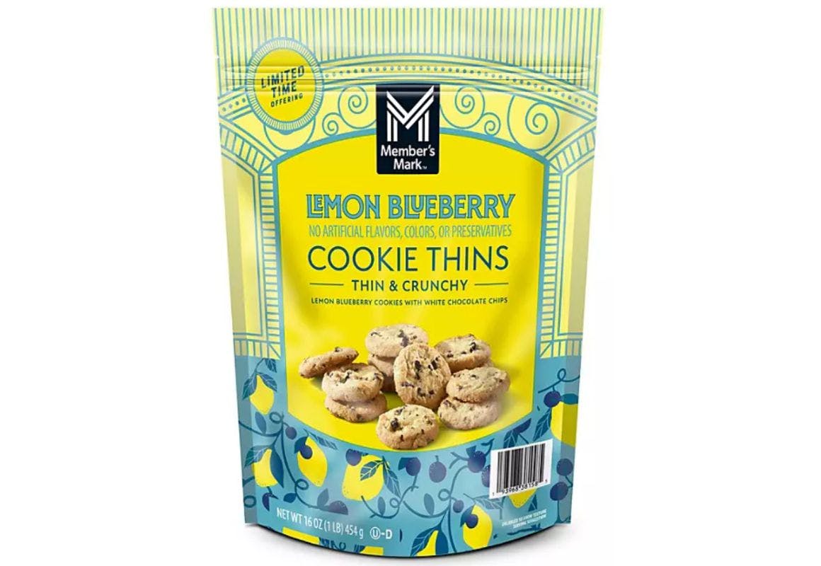 Member's Mark Lemon Blueberry Cookie Thins