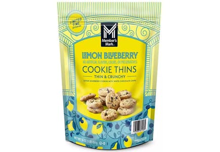 Member's Mark Lemon Blueberry Cookie Thins
