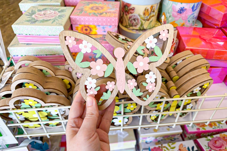 dollar tree floral butterfly