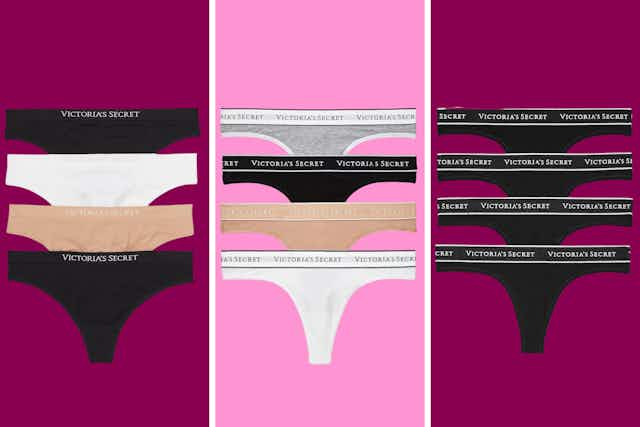 Victoria's Secret Underwear 4-Packs, Just $9.99 on Amazon (Reg. $35) card image