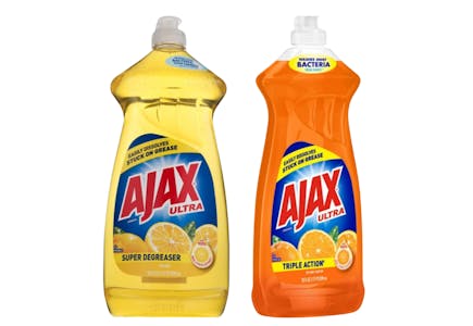 2 Ajax Dish Soaps