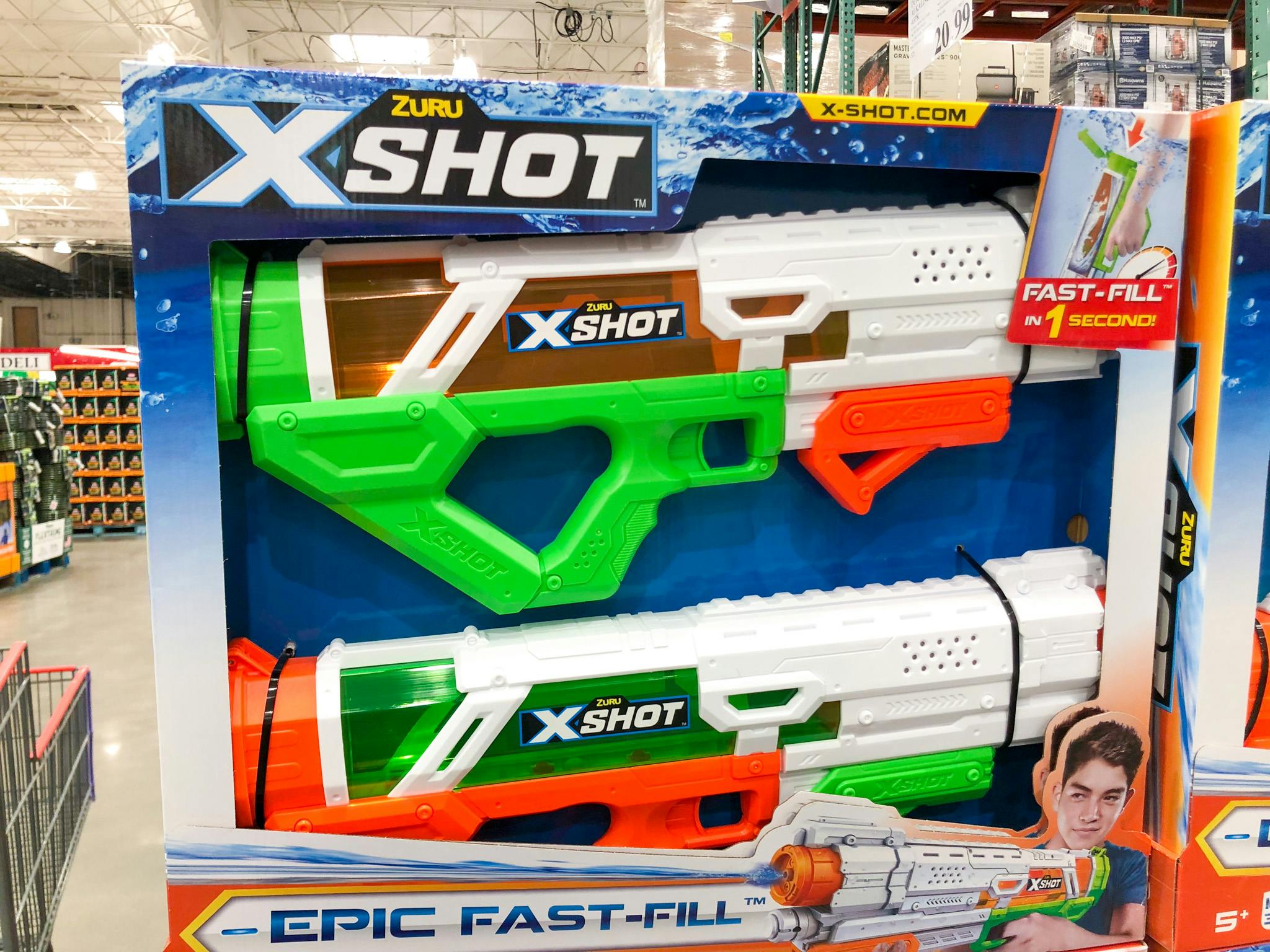 Zuru XShot 2Pack Epic Water Blaster, Only 15.99 at Costco (Reg. 22.