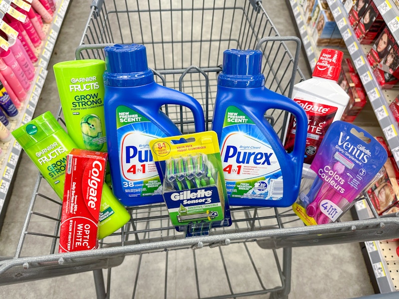 purex colgate garnier gillette venus walgreens haul