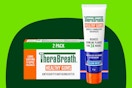 Stock image of the TheraBreath Healthy Gums Toothpaste 2 pack