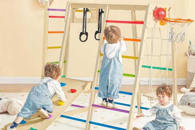 Indoor Jungle Gym, $124.99 With Amazon Promo Code (Save 50%) card image
