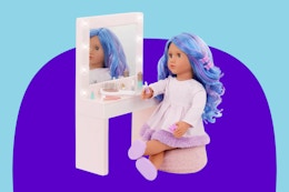 Our Generation Doll Vanity, Only $13 at Target (Reg. $27) card image