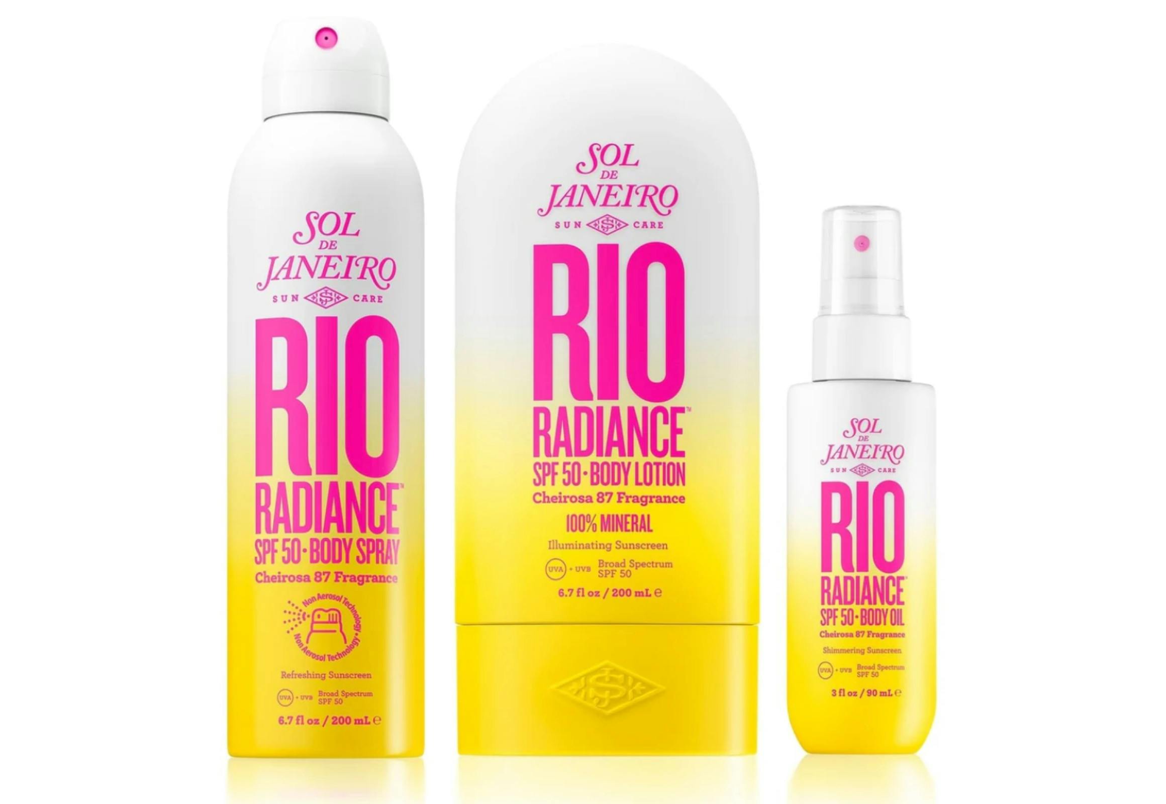 Sol De Janeiro Rio Radiance SPF 50 Trio