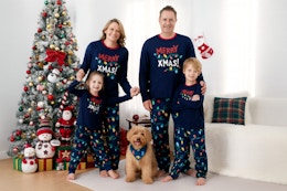 Walmart matching family pajamas