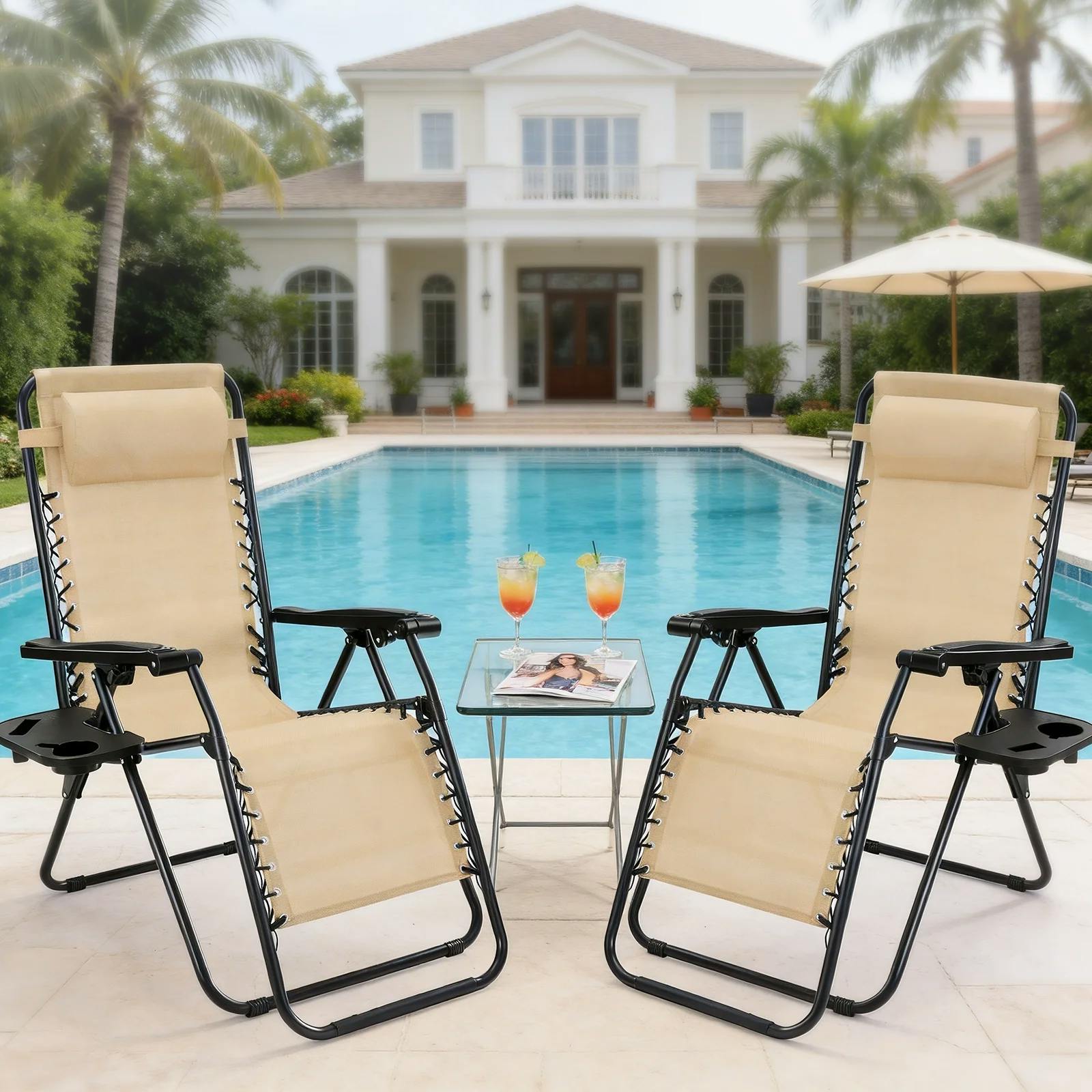 JHK Zero Gravity Recliner 2-Pack