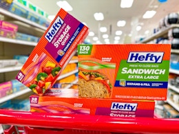 Only for a Limited Time: Hefty Food Storage Bags, as Low as $3 at Target card image