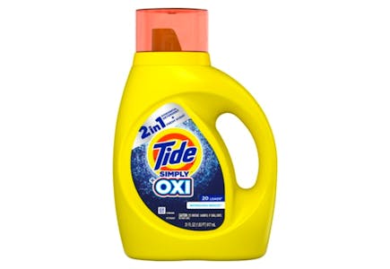 2 Tide Simply Detergents