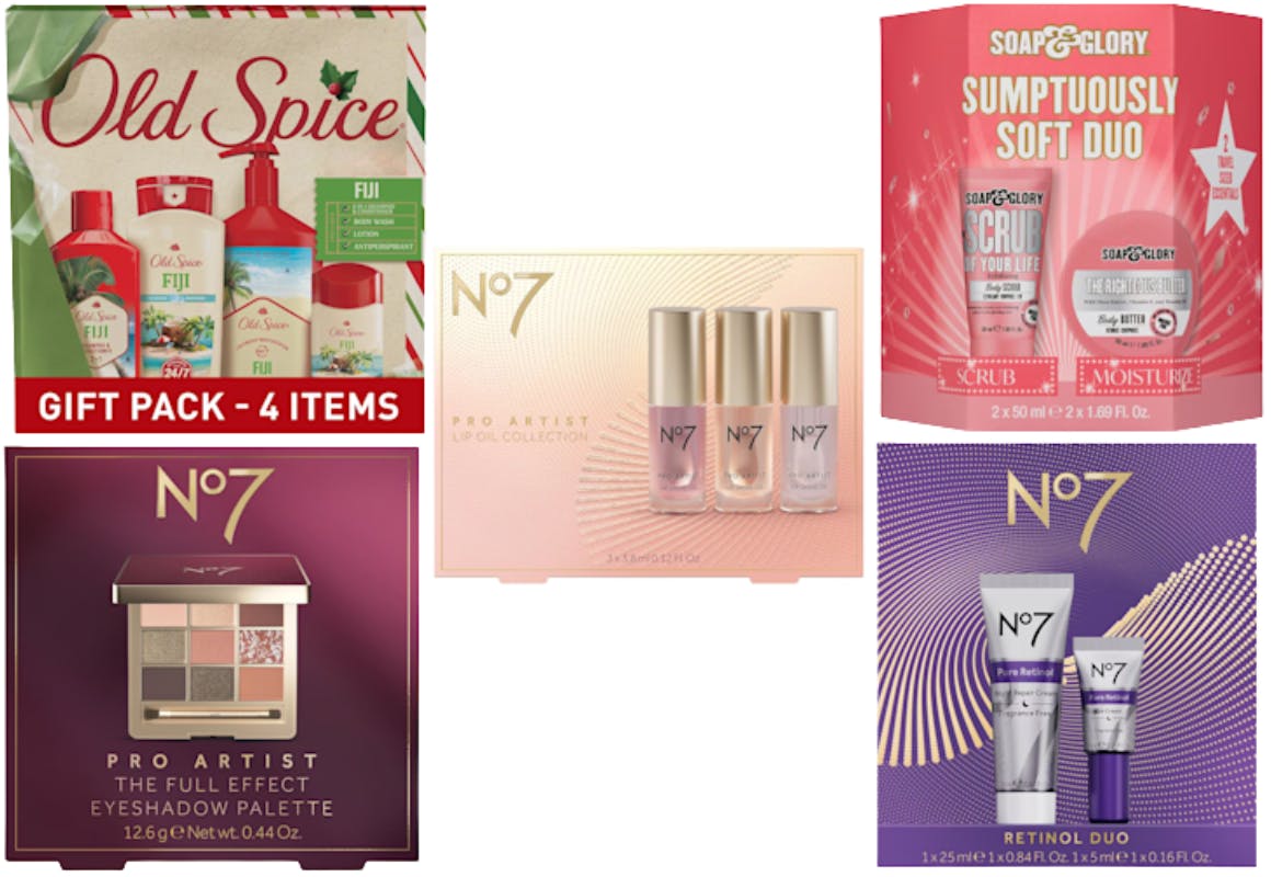 6 Skincare and Cosmetics Gift Sets