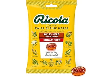 2 Ricola Cough Drops