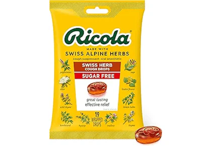 2 Ricola Cough Drops