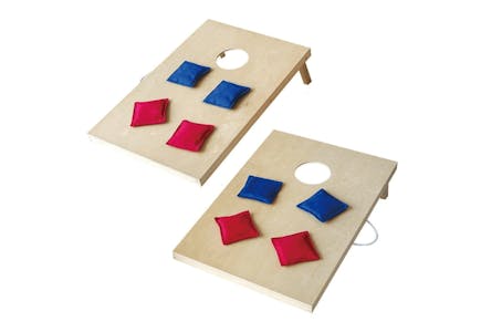 Wooden Cornhole Set