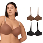 Women's Micro Push Up Bra 2-Pack