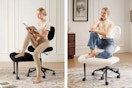 home depot cross legged chair collage