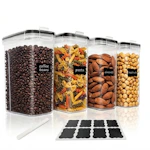 Airtight Food Storage Containers 4-Pack