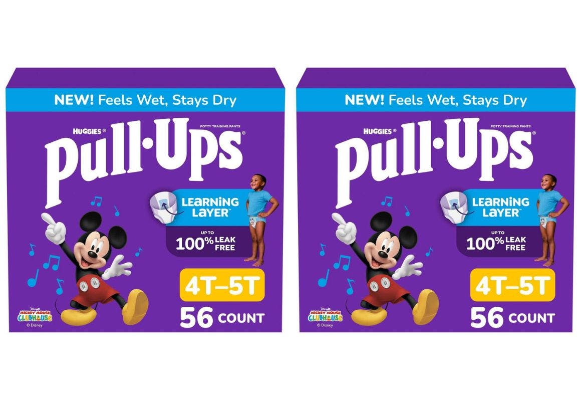 2 Pull-Ups Training Pants Boxes