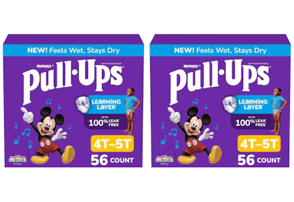 2 Pull-Ups Training Pants Boxes