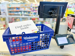 walgreens photo card in walgreens shopping basket