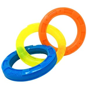 3-Ring TPR Tug Dog Toy