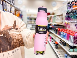 Zulu 24-Ounce Stainless Steel Water Bottle, Only $6.64 at Target (Reg. $14) card image