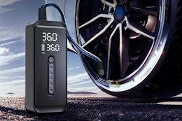 Tire Inflator Air Compressor, Only $22.50 on Amazon card image