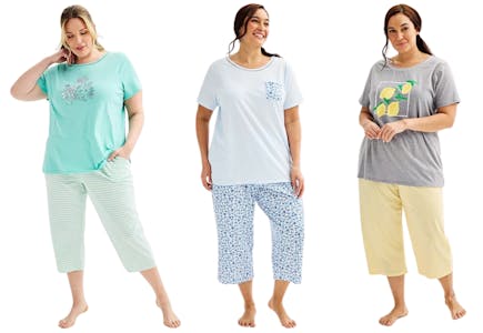 Croft and Barrow Women’s Plus Size Pajama Set