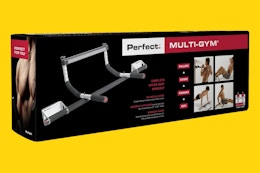 Doorway Pull Up Bar and Portable Gym System, Only $24.49 on Amazon card image